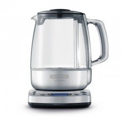 BULE ELÉTRICO TRAMONTINA BY BREVILLE GOURMET TEA JARRA VIDRO 1,5 LITROS PRATA
