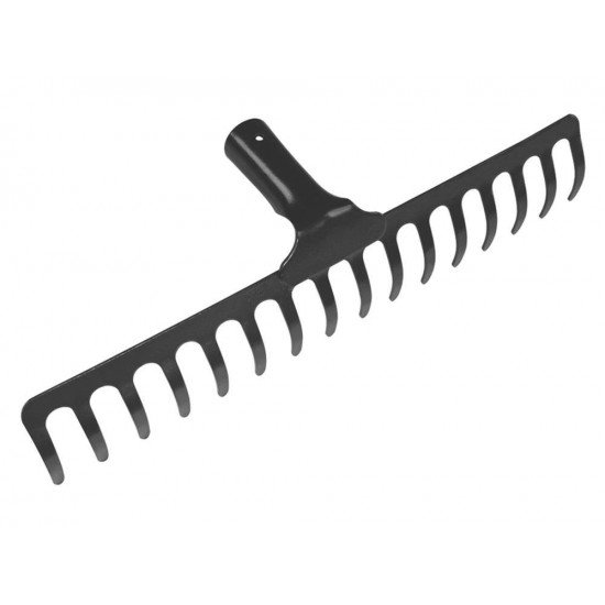 RASTELO ANCINHO METALICO CURVO LEVE 16 DENTES SEM CABO TRAMONTINA