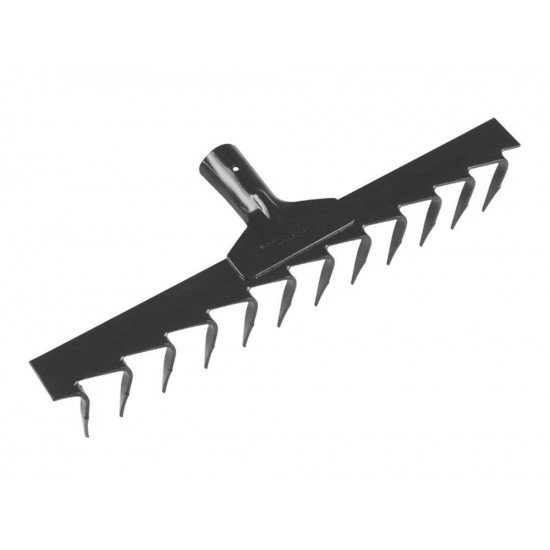 RASTELO ANCINHO METALICO ESTAMPADO 12 DENTES SEM CABO TRAMONTINA