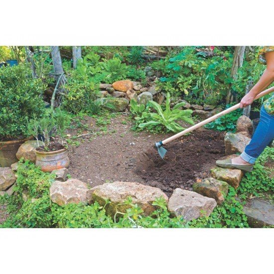 ENXADA METALICA 206 20 CABO DE MADEIRA DE 130 CM TRAMONTINA