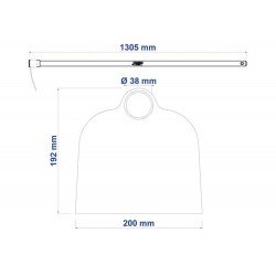 ENXADA METALICA 211 20 CABO DE MADEIRA DE 130 MM TRAMONTINA