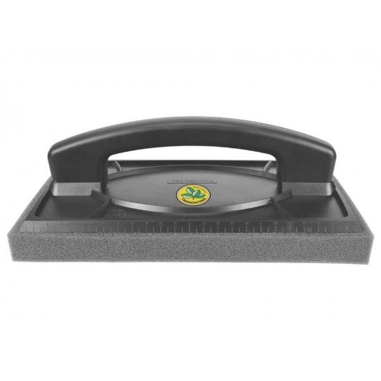 DESEMPENADEIRA PLASTICA COM ESPONJA BASE CORRUGADA COM REGUA TRAMONTINA