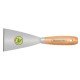 ESPATULA METALICA RIGIDA 8 CM COM CABO DE MADEIRA TRAMONTINA