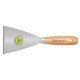 ESPATULA METALICA RIGIDA 10 CM COM CABO DE MADEIRA TRAMONTINA