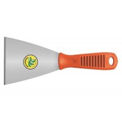 ESPATULA METALICA RIGIDA 10 CM COM CABO PLASTICO TRAMONTINA