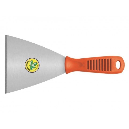 ESPATULA METALICA RIGIDA 12 CM COM CABO PLASTICO TRAMONTINA