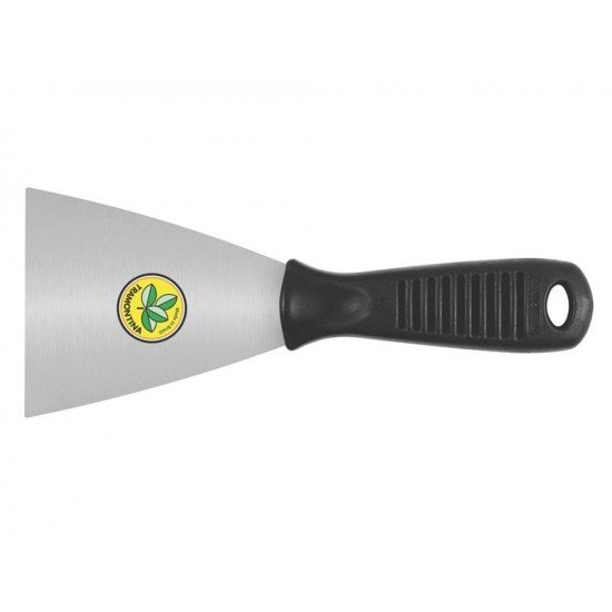 ESPATULA METALICA FLEXIVEL 10 CM COM CABO PLASTICO TRAMONTINA