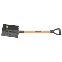 VANGA QUADRADA METALICA 400 20 CABO DE MADEIRA DE 71 CM E COM EMPUNHADURA PLASTICA TRAMONTINA