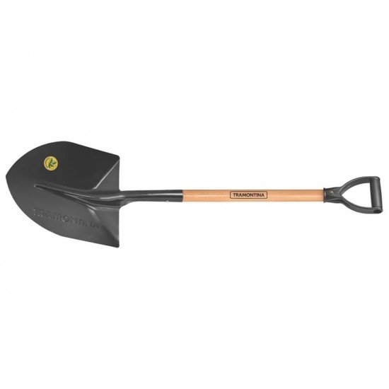 PA DE BICO METALICA 460 40 COM CABO DE MADEIRA DE 71 CM E COM EMPUNHADURA PLASTICA TRAMONTINA