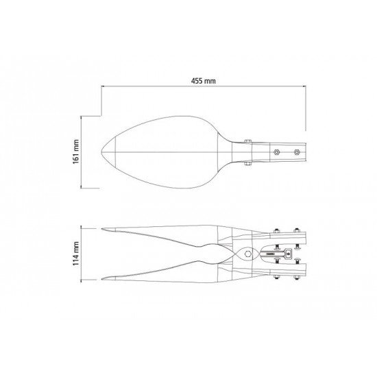 CAVADEIRA TIPO LIGHT SEM CABO TRAMONTINA