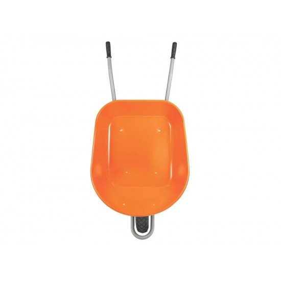 CARRINHO DE MAO BRACO METALICO CACAMBA MET EXTRAFUNDA LARANJA PNEU EM BORRACHA TRAMONTINA