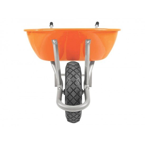 CARRINHO DE MAO BRACO METALICO CACAMBA MET EXTRAFUNDA LARANJA PNEU EM BORRACHA TRAMONTINA