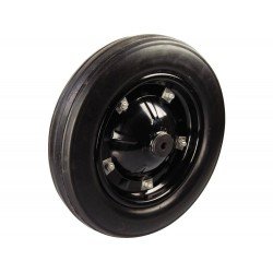 RODA METALICA PARA CARRINHO DE MAO PNEU MACICO COM BUCHA PLASTICA TRAMONTINA