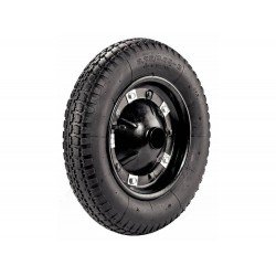 RODA METALICA PARA CARRINHO DE MAO PNEU COM CAMARA 3.25 8 E BUCHA PLASTICA TRAMONTINA