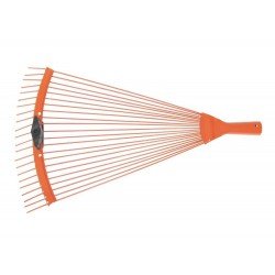 VASSOURA METALICA REGULAVEL 22 DENTES SEM CABO PARA JARDIM TRAMONTINA