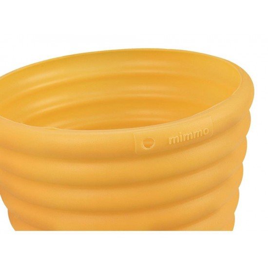CACHEPO VASO MIMMO PARA JARDIM EM PLASTICO 1,7 LITROS AMARELO TRAMONTINA