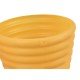 CACHEPO VASO MIMMO PARA JARDIM EM PLASTICO 1,7 LITROS AMARELO TRAMONTINA
