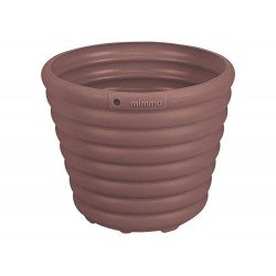 CACHEPO VASO MIMMO PARA JARDIM EM PLASTICO 1,7 LITROS TERRA TRAMONTINA