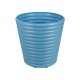 CACHEPO VASO MIMMO PARA JARDIM EM PLASTICO 5,5 LITROS AZUL TRAMONTINA