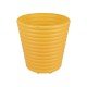 CACHEPO VASO MIMMO PARA JARDIM EM PLASTICO 5,5 LITROS AMARELO TRAMONTINA