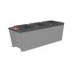 VASO PLASTICO AUTOIRRIGAVEL TRIPLO COR GELO TRAMONTINA