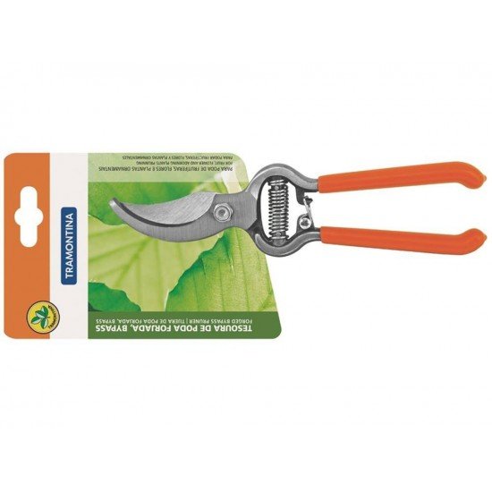 TESOURA DE PODA METALICA FORJADA COM CABO REVESTIDO DE PLASTICO TRAMONTINA