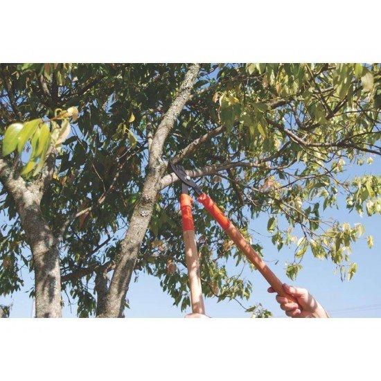 TESOURAO DE PODA METALICO COM CABO DE MADEIRA TRAMONTINA