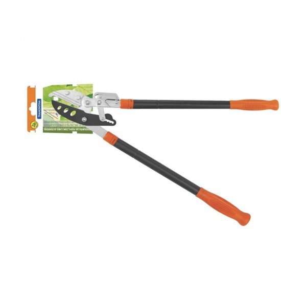 TESOURAO ANVIL METALICO COM CABO EXTENSIVEL METALICO E EMPUNHADURA PLASTICA TRAMONTINA