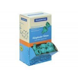ADAPTADOR EM PLASTICO COM ROSCA DE 3 4 E BUCHA DE REDUCAO 3 4 PARA JARDIM TRAMONTINA