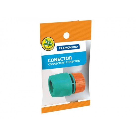 ENGATE RAPIDO EM PLASTICO COM AQUASTOP PARA MANGUEIRA DE 1 2 EMBALAGEM FLOW-PACK TRAMONTINA