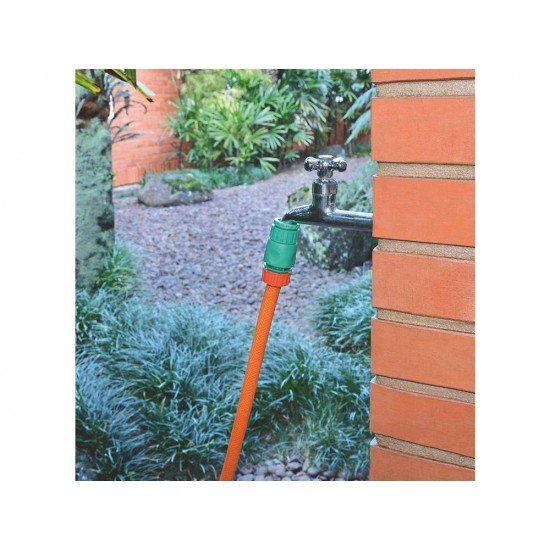 ENGATE RAPIDO EM PLASTICO COM AQUASTOP PARA MANGUEIRA DE 1 2 TRAMONTINA