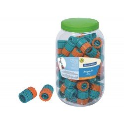 POTE COM ADAPTADOR EM PLASTICO COM ENGATE ROSQUEADO COM 55 PECAS PARA JARDIM TRAMONTINA