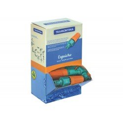 DISPLAY ESGUICHO EM PLASTICO COM JATO REGULAVEL PARA ENGATE RAPIDO PARA JARDIM TRAMONTINA