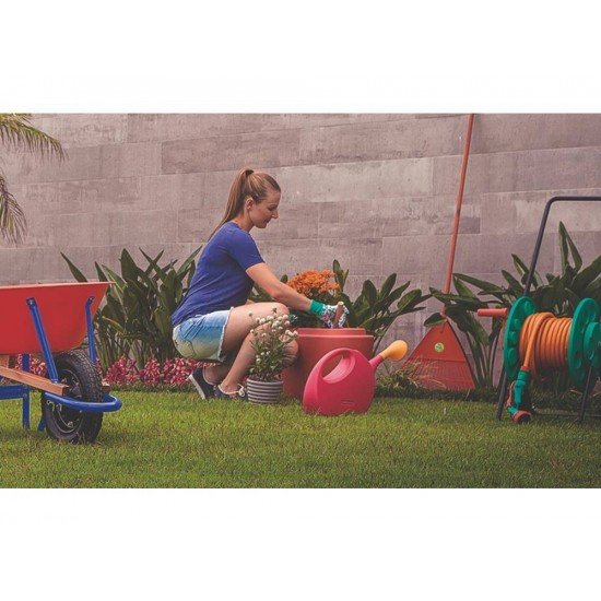 REGADOR PLASTICO PARA JARDIM 2 LITROS AZUL TRAMONTINA