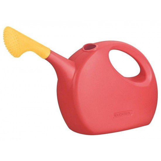 REGADOR PLASTICO PARA JARDIM 7 LITROS ROSA TRAMONTINA