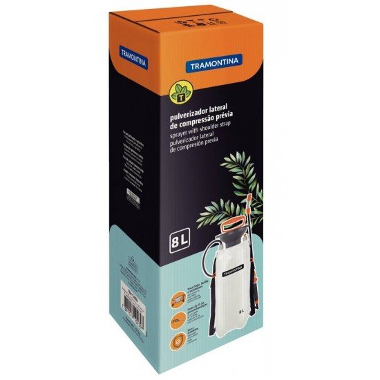 PULVERIZADOR LATERAL COMP PREVIA 8L TRAMONTINA