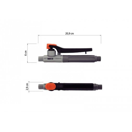 REGISTRO PARA PULVERIZAD. 12/16/20 L TRAMONTINA