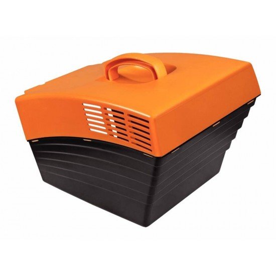 COLETOR RIGIDO DE PLASTICO COM CAPACIDADE PARA 18 LITROS PARA CORTADOR DE GRAMA DE 35CM TRAMONTINA