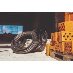 MANGUEIRA PARA IRRIGACAO 1 2 PRETA EM PEBD 1 CAMADA 100 M - 2,5 MM TRAMONTINA