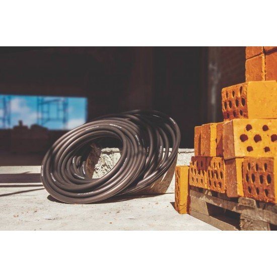 MANGUEIRA PARA IRRIGACAO 3 4 PRETA EM PEBD 1 CAMADA 100 M - 1,5 MM TRAMONTINA