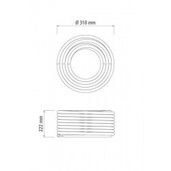 MANGUEIRA CRISTAL 5/16  100 M TRAMONTINA