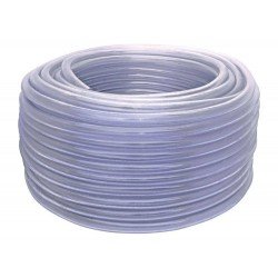 MANGUEIRA CRISTAL EM PVC COM 1 CAMADA PARA JARDIM COM 50 METROS SEM ENGATES TRAMONTINA