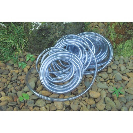 MANGUEIRA CRISTAL EM PVC COM 1 CAMADA PARA JARDIM COM 50 METROS SEM ENGATES TRAMONTINA