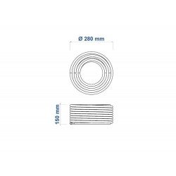 MANGUEIRA ESPECIAL FLEX EM PVC PARA JARDIM COM 25 METROS TRAMONTINA