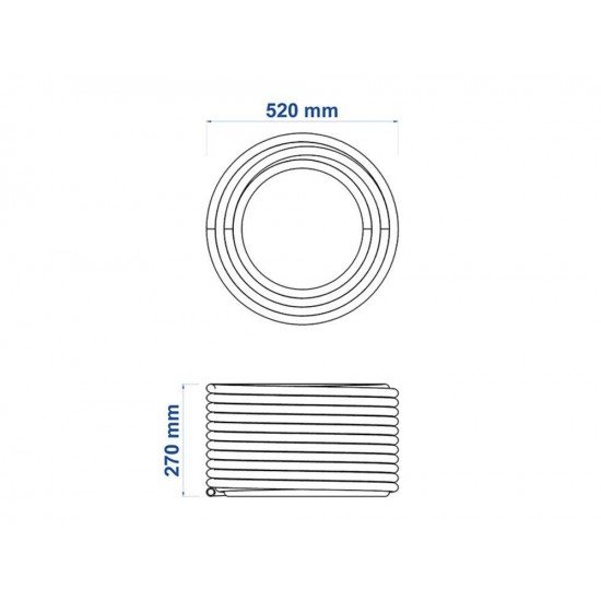 MANGUEIRA FLEX EM PVC TRANSPARENTE PARA JARDIM DE 3 4 COM 100 METROS TRAMONTINA