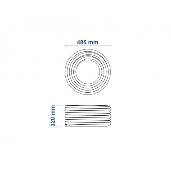 MANGUEIRA SUPER FLEX EM PVC LARANJA PARA JARDIM DE 3 4 COM 50 METROS TRAMONTINA