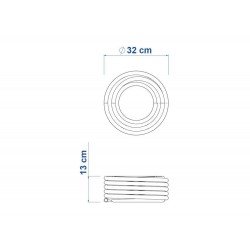 MANGUEIRA NTS ANTITORCAO EM PCV PARA JARDIM DE 1/2 25 METROS COM ACESSORIOS TRAMONTINA