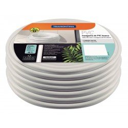MANGUEIRA PVC BRANCO 5/16  50M TRAMONTINA
