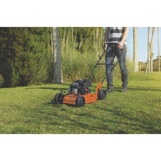 CORTADOR DE GRAMA A COMBUSTAO CC45M CHASSI METALICO MOTOR 4 HP TRAMONTINA