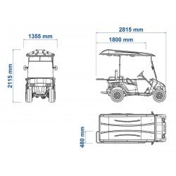 VEICULO UTILITARIO ELETRICO ELETTRO 170MA TRAMONTINA